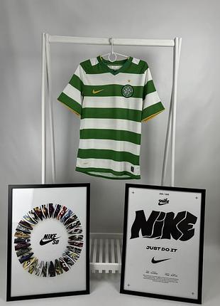 Оригінальнас вінтажна футболка nike celtic