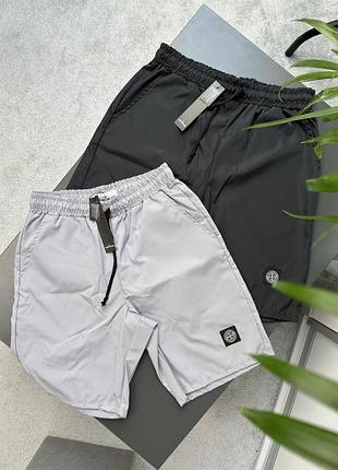 Шорти stone island gore-tex metal patch program