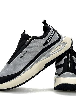 Мужские кроссовки salomon odyssey elmt advanced light grey black
