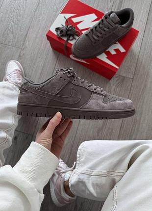 Чоловічі кросівки nike dunk low se wolf brown / smb+ 🔗