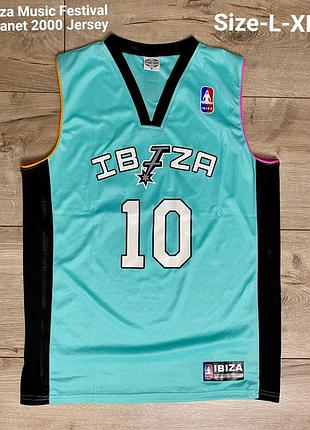 Майка ibiza music festival planet 2000 jersey