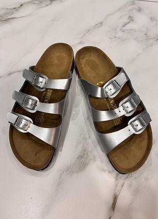 Сандалі birkenstock florida silver — оригінал, німеччина