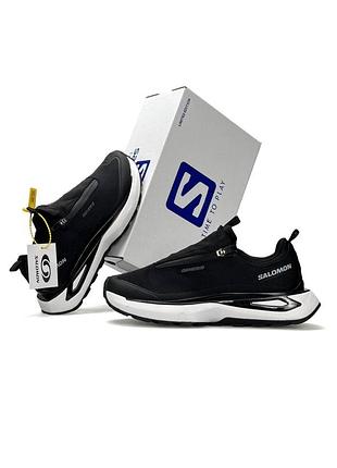 Мужские кроссовки salomon odyssey elmt advanced black white