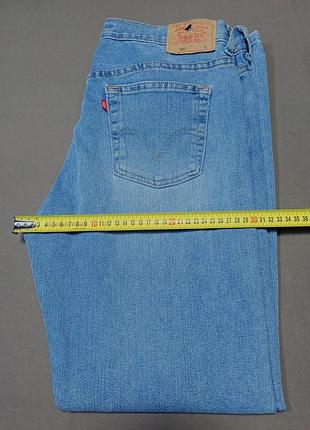 Пояс 86 см vintage levis 15505 -0355 size 12s    сині джинси made in mexico