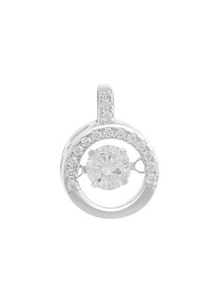 Серебряная подвеска с фианитами (2186564)
