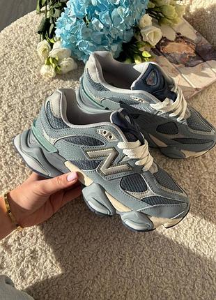 Жіночі кросівки new balance 9060 arctic grey нью беланс