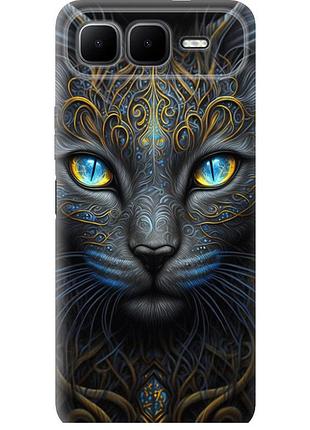 Чехол силиконовый на телефон infinix smart 10 plus кошка "5548u-4108-58250"