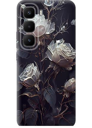 Чохол силіконовий на телефон infinix hot 60 pro+ троянди 2 "5550u-4125-58250"