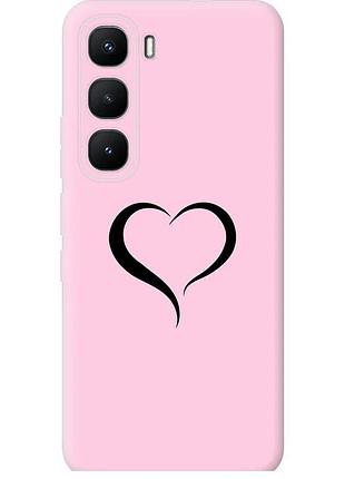 Чехол силиконовый на телефон infinix hot 60 pro сердце 1 "4730u-4126-58250"