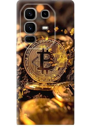 Чехол силиконовый на телефон infinix note 50 pro+ золотая лихорадка биткойна "6089u-4041-58250"