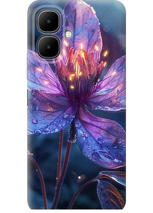 Чохол силіконовий на телефон infinix smart 10 магічна квітка "6038u-4104-58250"
