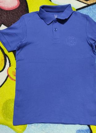 Фирменная футболка поло для мальчика 9-10 р
