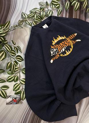 Оригінал ice cream by bape оверсайз світшот l supreme style