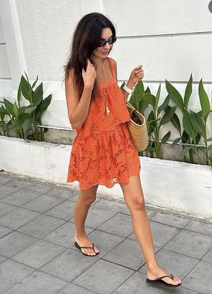 Дизайнерський костюм прошва топ і спідниця broderie anglaise h&amp;m x the white lotus.
