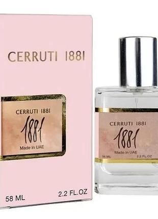 Cerruti 1881 perfume newly женский 58 мл