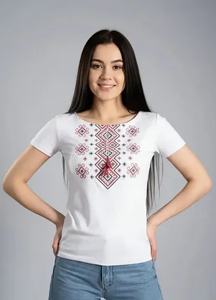 Вышиванка, футболка женская, вишиванка жіноча