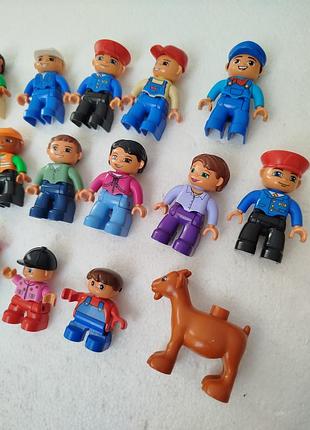 Лего дупло человечки, фигурки оригинал. lego duplo 3