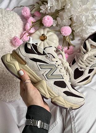 Кросівки new balance 9060 baige brown