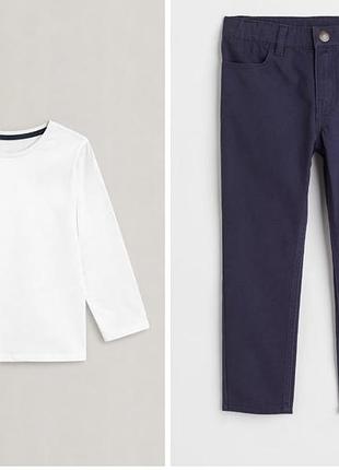 Набор реглан next и брюки h&amp;m р.6-7 на 122 см