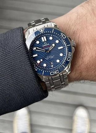 Мужские наручные часы omega seamaster diver 300m