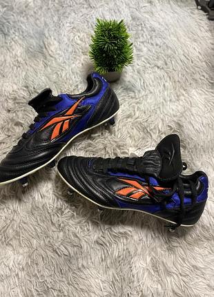 Вінтажні футбольні бутси reebok шкіряні 42 розмір з етикетками