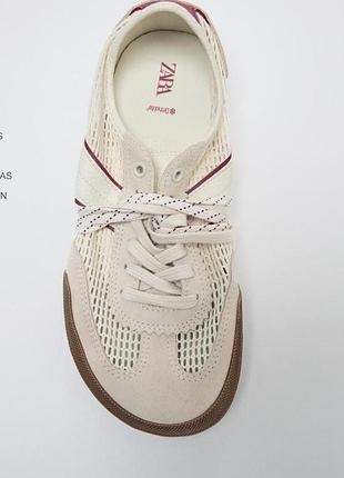 Zara 🔥 стильные кроссы замш 36, 37, 38, 39р
