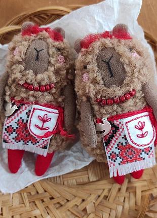 Капибара, украинский сувенир, мягкая игрушка, игрушка ручной работы, украинка, патриотический сувенир, подарок из украины, дармовис, брелок на сумку