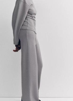 Трикотажні брюки палацціо zara