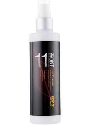 Спрей-олія 11 в 1 для відновлення волоссяbingo hair cosmetic argan oil&keratin 11 in one