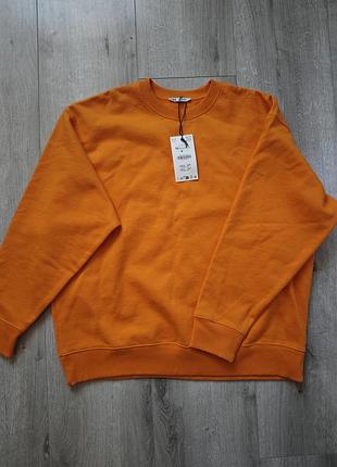 Свитшот кофта zara новый м мирер
