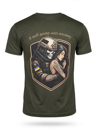 Тактическая футболка selion вселенная оливковый