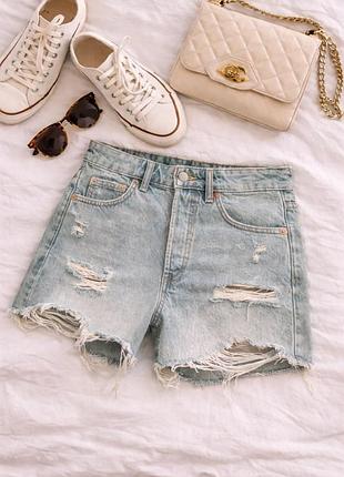 Джинсові шорти zara