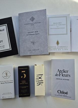 Фірмові міні 27 87 perfumes hamaca, atelier des ors blanc polychrome, philly and phill faight for fantasy, rosendo mateu 5