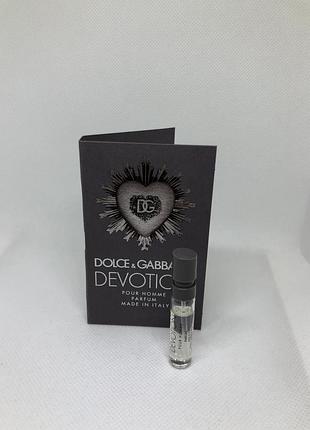 Оригинальный пробник парфюма devotion pour homme parfum dolce&amp;gabbana
