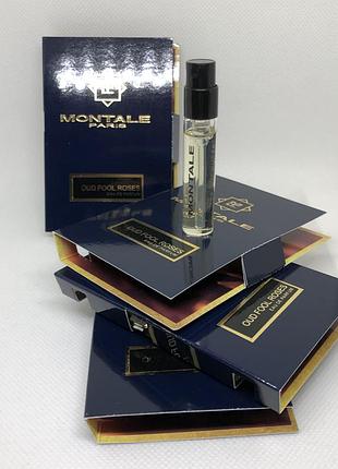 Оригінал пробник парфумована вода oud fool roses montale