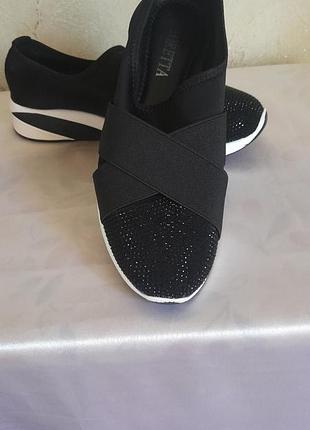 Чорні макасини кросівки кросовки кеди