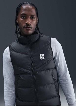 Жилетка чоловіча nike air max black if0398-011 оригінал! розмір с, м, л, хл