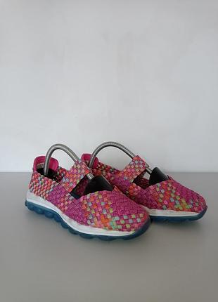 Кроссовки/слипоны женские skechers, размер 35