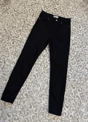 Чорні джинси skinny жіночі 34 xs 6