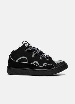 Lanvin curb black reflective 2