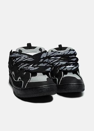 Lanvin curb black reflective 4