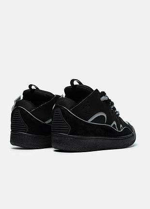 Lanvin curb black reflective 7