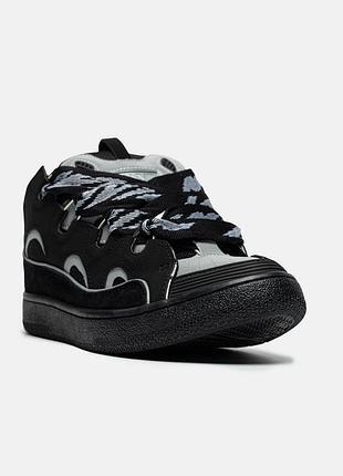 Lanvin curb black reflective 5