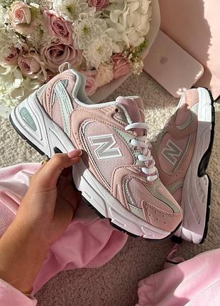 Женские кроссовки new balance 530 pink 1950 беланс розового цвета