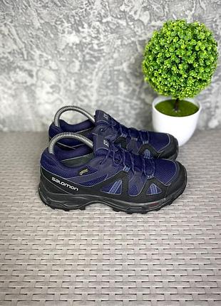 Salomon gore-tex кроссовки полуботинки 36 размер женские трекинговые