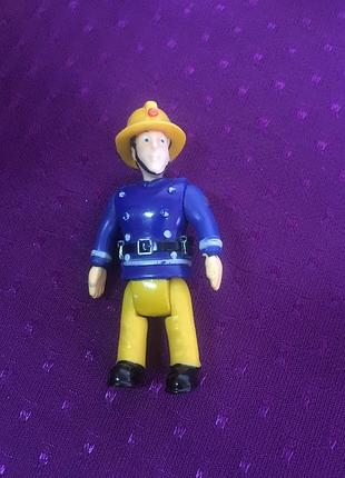 Коллекционная фигурка персонажа пожарный сэм fireman sam prism 2009 figure