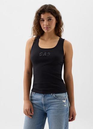 Женская майка в рубчик gap