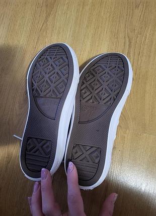 Кожаные кеды converse 7