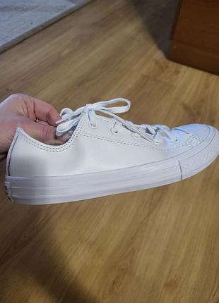 Кожаные кеды converse 2