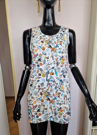 Авангардна подовжена футболка mm6 maison margiela (paris)